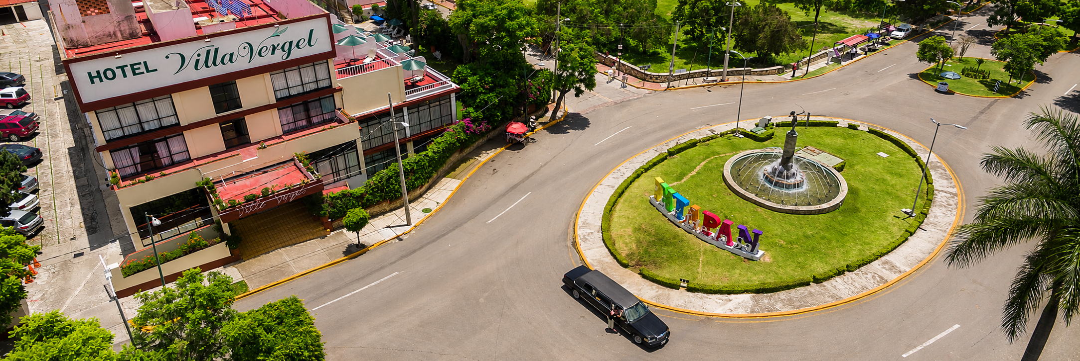 Glorieta y hotel Villa Vergel